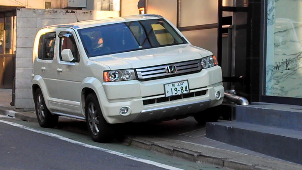 Honda Pilot, Japanese Market, in Tokyo