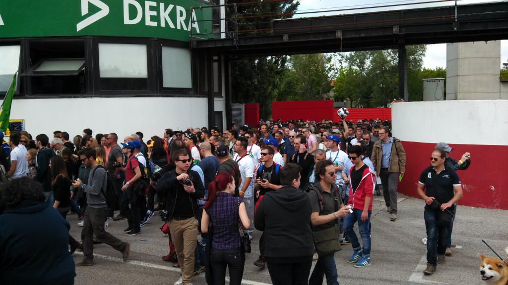 Entry to Imola, May 1 2014